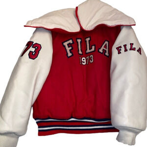 Every Athletes dream Classic wool Letterman jacket leatherette sleeves
